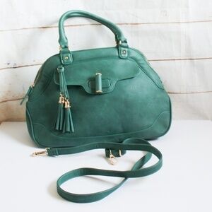 Urban Expressions Teal Handbag Vegan‎ Leather